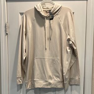 Vuori Light Tan Hoodie with Drawstring